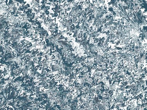 Blue Scribble