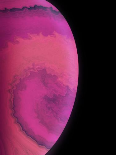 Bright Pink and Purple Bubbles