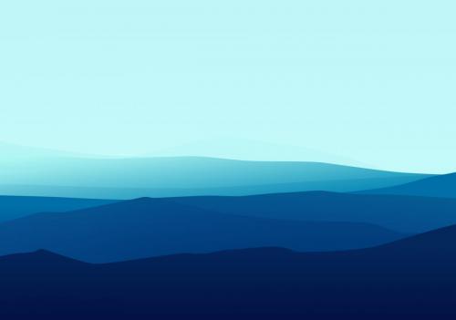Light Blue Mountains