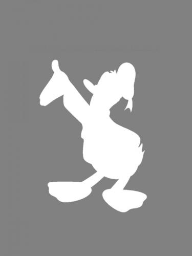 Donald Duck Gray