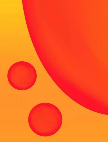 Bubbles Orange