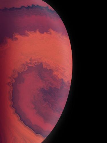 Orange and Purple Bubbles