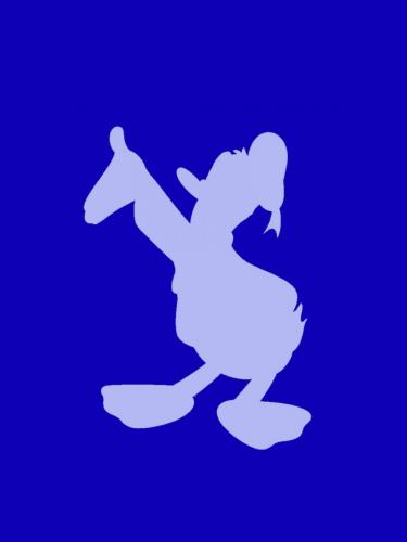Donald Duck Blue